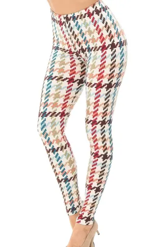 Earth Tone Pixel Leggings