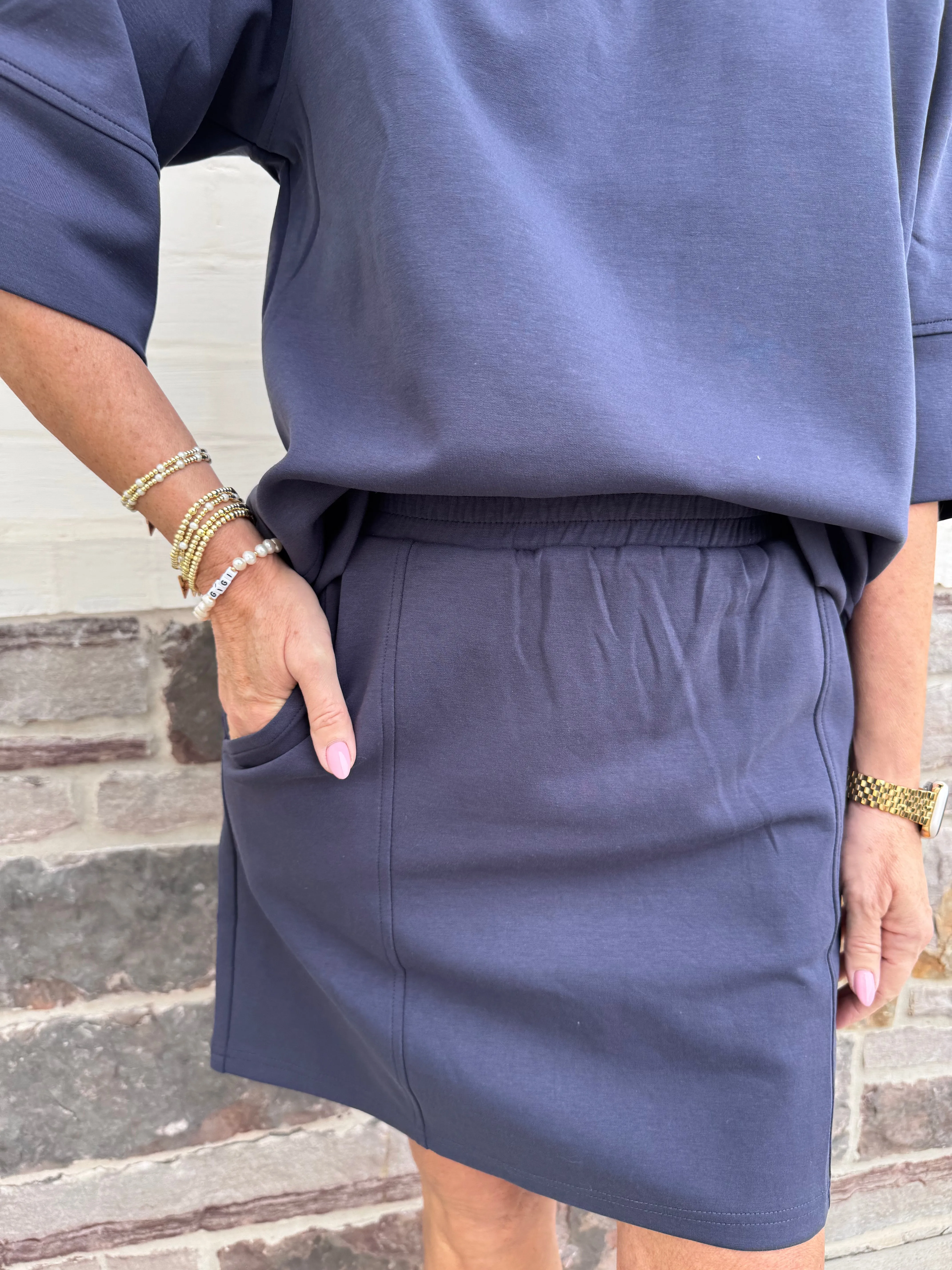 Easy Enough Skort Set