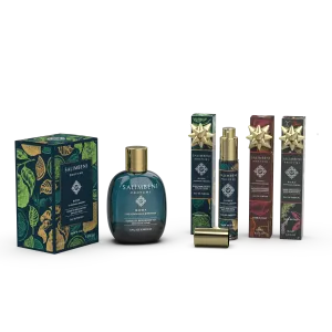 Eau de Parfum 100 ml Elisir di Bergamotto   Tre Eau de Parfum da Viaggio (Elisir di Bergamotto 15 ml   Incanto d'Ambra 15 ml   Spezie di Bisanzio 15 ml) in PROVA OMAGGIO