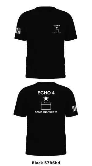 Echo 4 Store 1 Core Men's SS Performance Tee - 57B6bd
