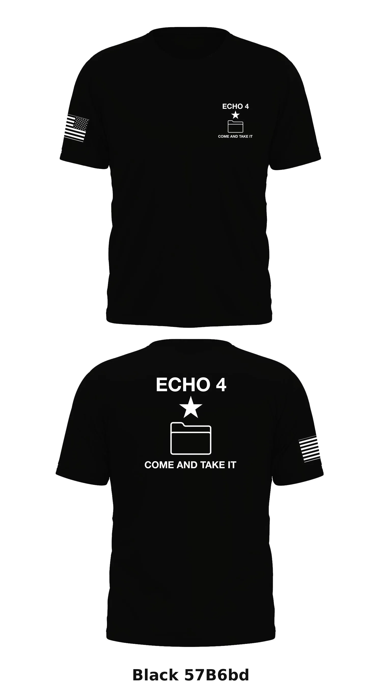 Echo 4 Store 1 Core Men's SS Performance Tee - 57B6bd