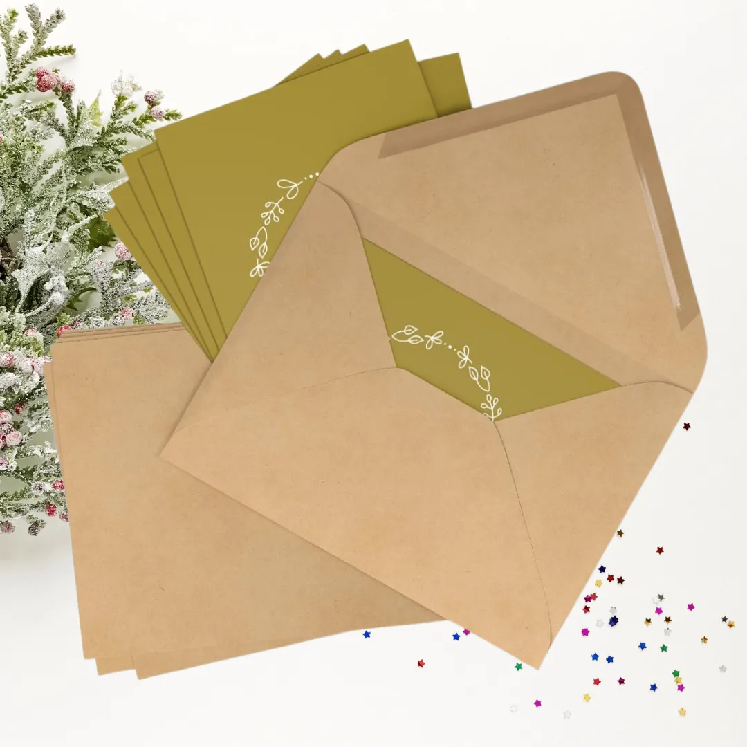 Eiffel Joyeux Noël Greeting Cards (7 pcs)