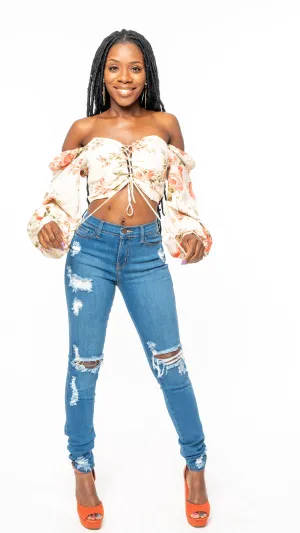 Eliza Top(Off White)