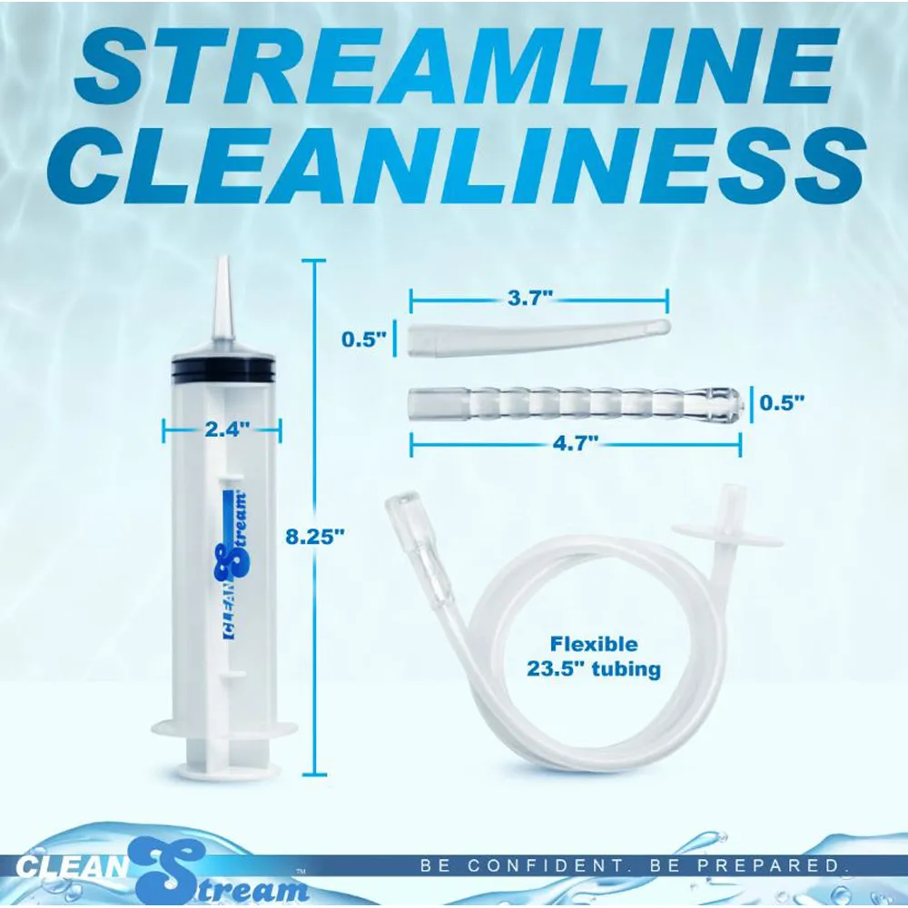 Enema Syringe With Attachments