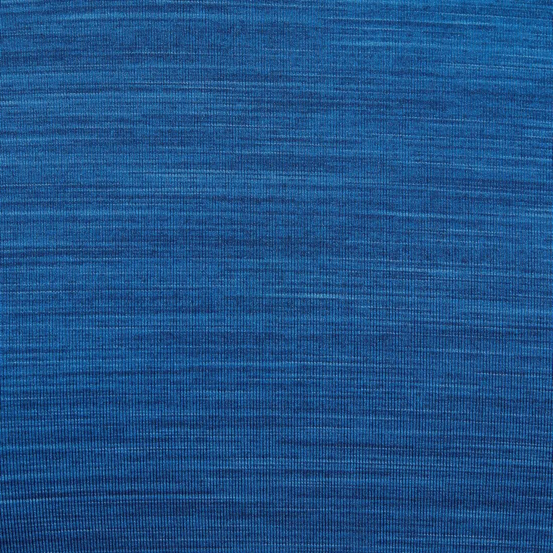Energy Cardio Fitness T-Shirt- Light Blue/Coral