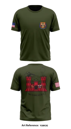 Engineer Platoon Store 1 Core Men's SS Performance Tee - yu8k3g