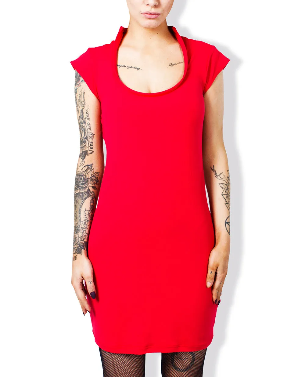 ENTRAPMENT PENCIL DRESS