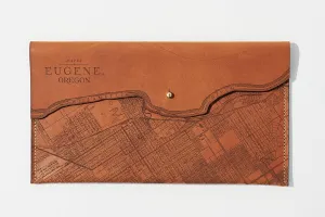 Eugene Map Clutch