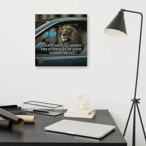 Evidences Of Commitment Canvas
