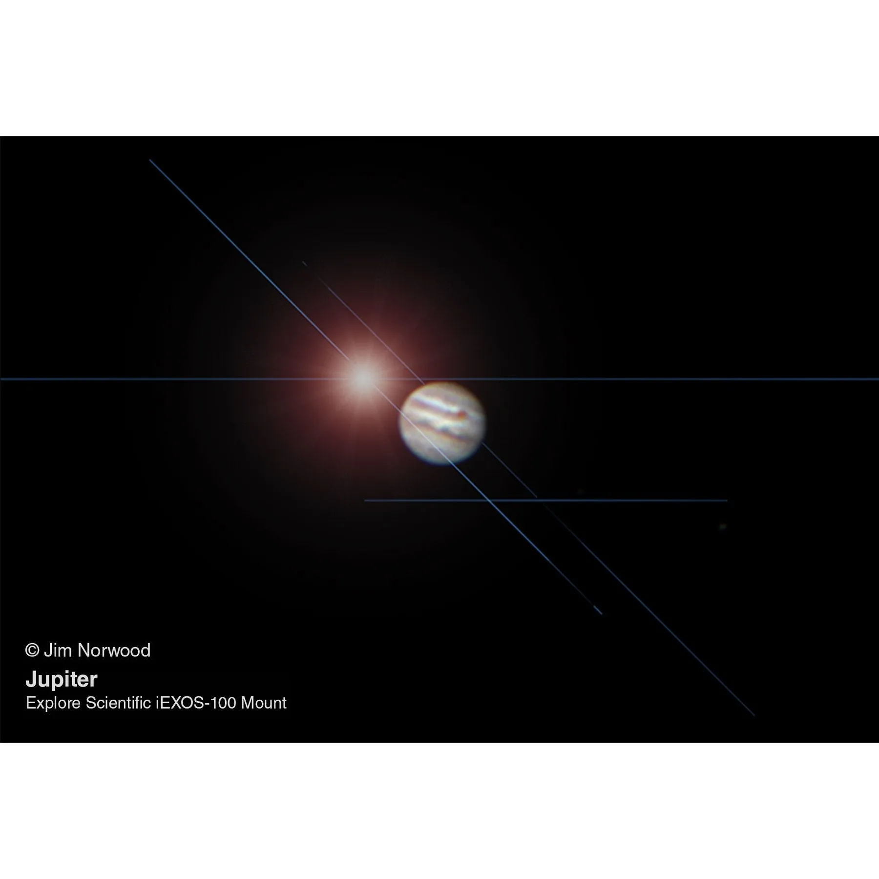 Explore Scientific iEXOS-100-2 PMC-Eight Equatorial Tracker System with WiFi and Bluetooth - ES-iEXOS-100-02