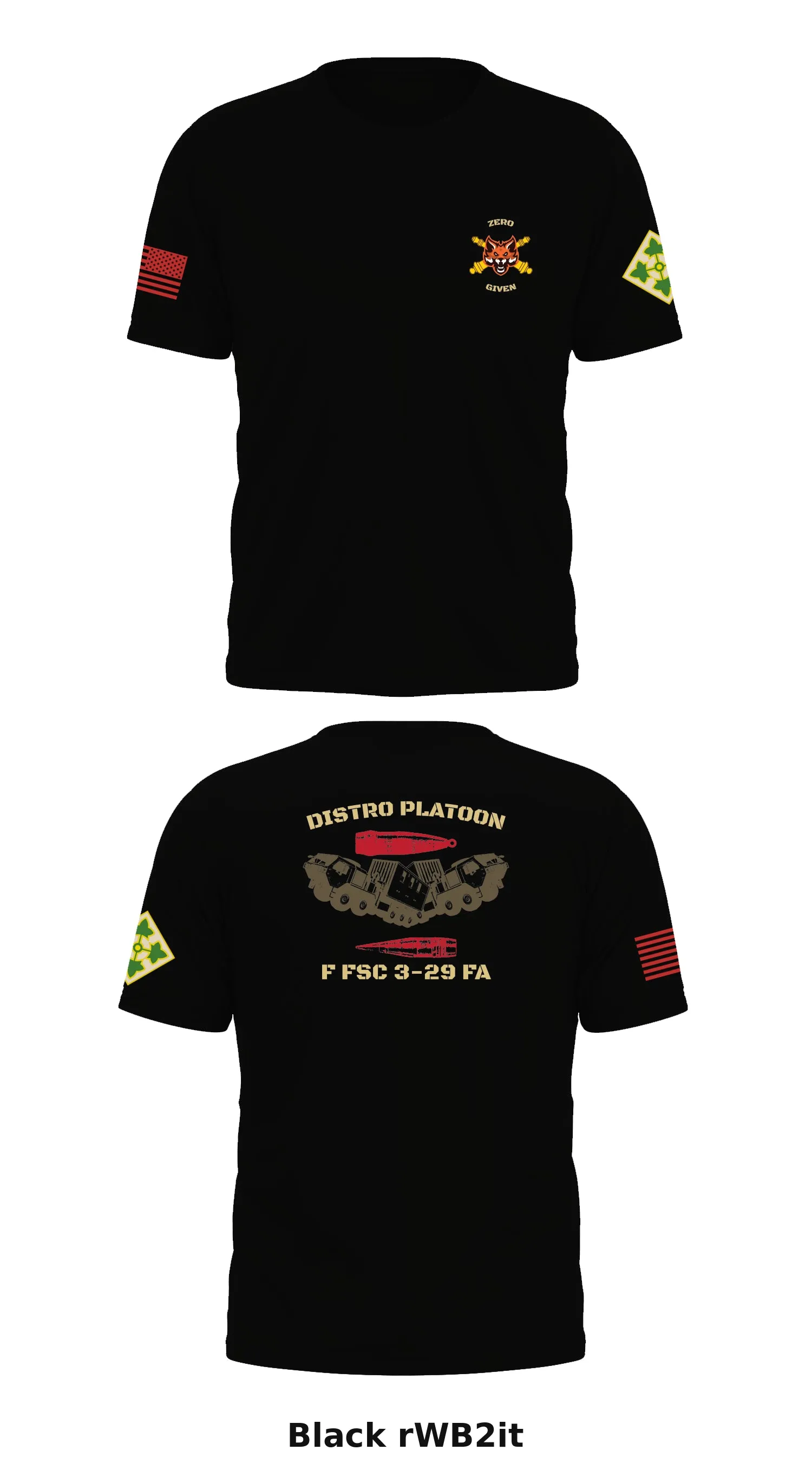 F Sfc 3-29, 4th ID  Store 1 Core Men's SS Performance Tee - rWB2it