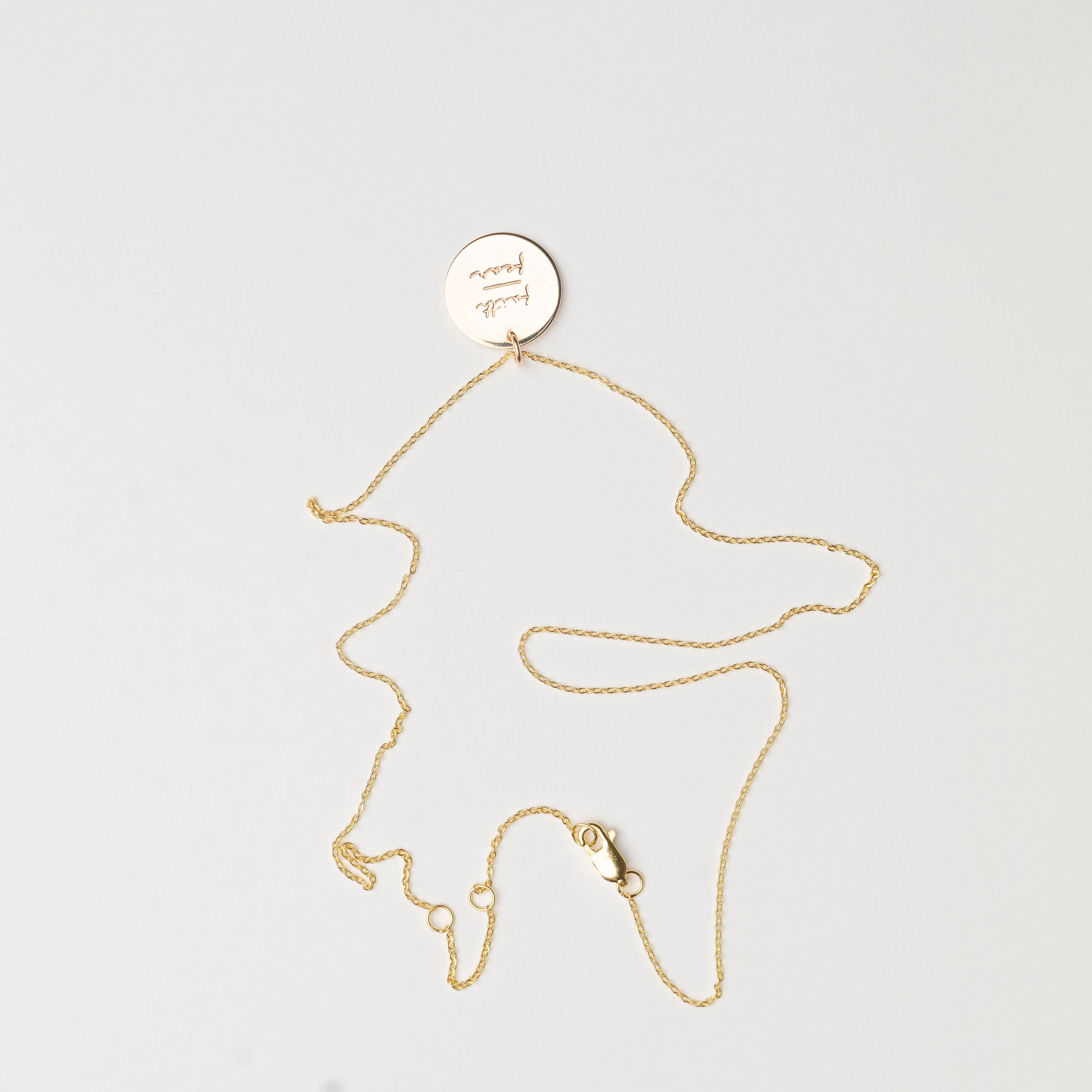 Faith-Fear Necklace
