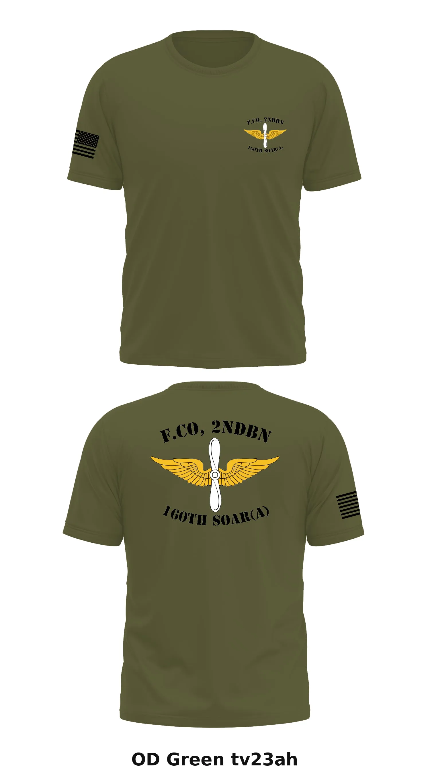 F.Co, 2ndBN, 160th SOAR(A) Store 1 Core Men's SS Performance Tee - tv23ah