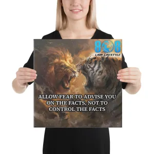 Fear On Facts Canvas