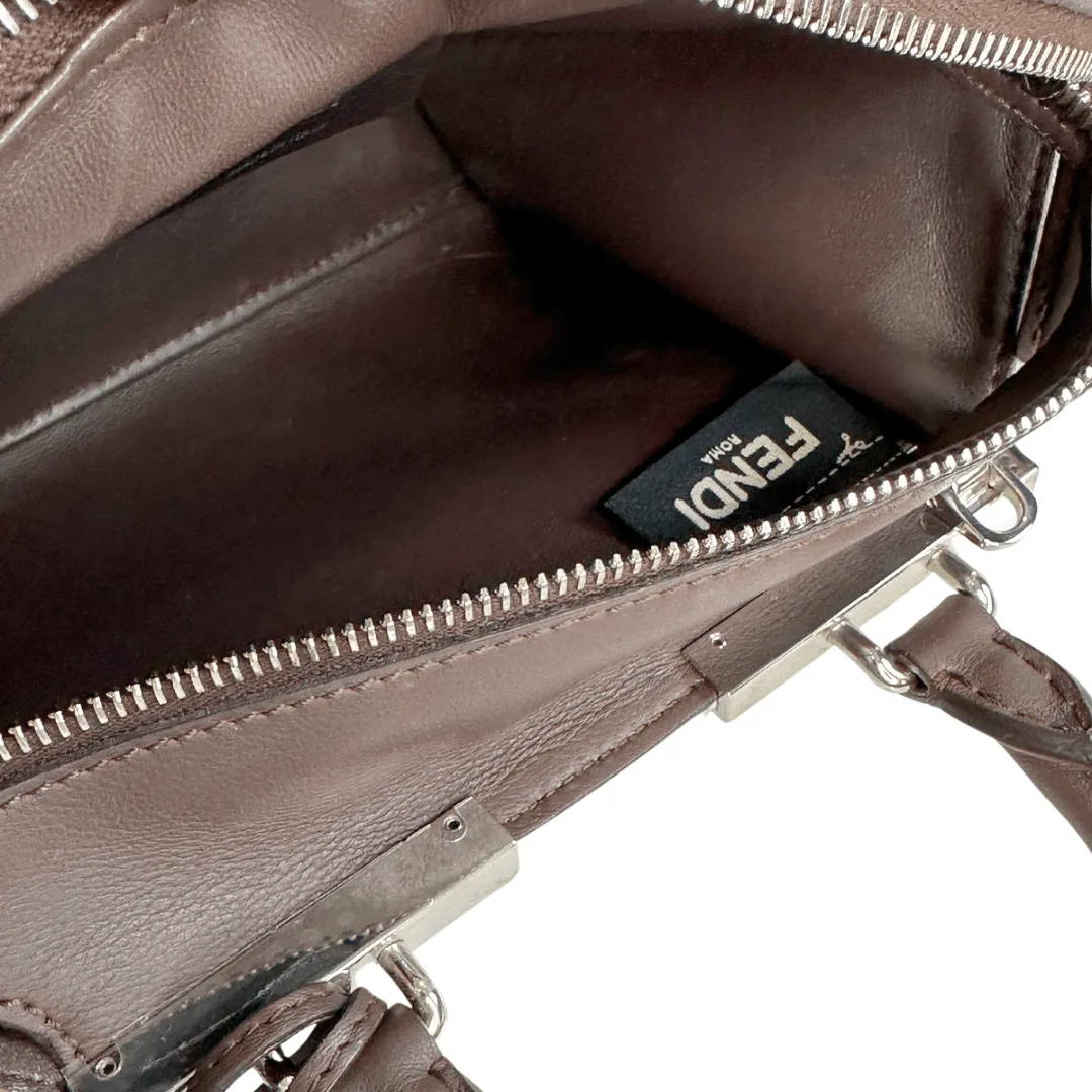 Fendi Mini 3Jours Denim Top Handle Bag