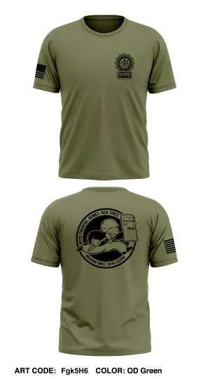 FINANCIAL CRIMES TASK FORCE Core Men's SS Performance Tee