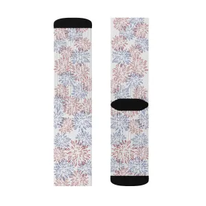 Fireworks Adult Crew Socks