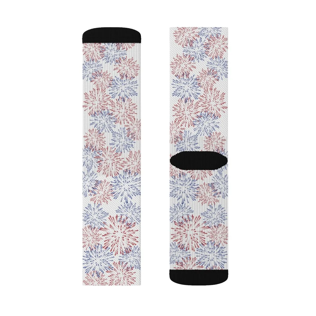 Fireworks Adult Crew Socks