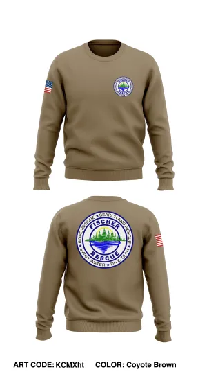 FISCHER RESCUE Store 1 Core Men's Crewneck Performance Sweatshirt - KCMXht