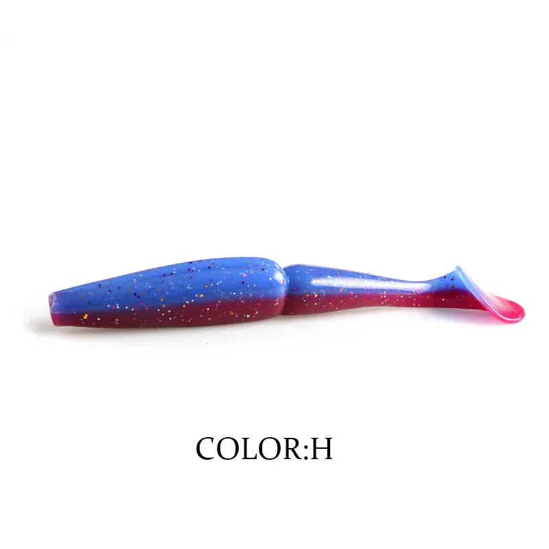 Fishing lure Soft Bait paddle tail professional Lure quality Artificial Wobblers