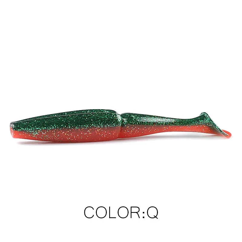 Fishing lure Soft Bait paddle tail professional Lure quality Artificial Wobblers