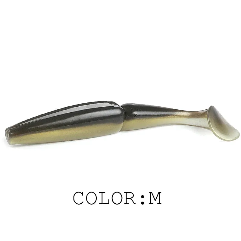 Fishing lure Soft Bait paddle tail professional Lure quality Artificial Wobblers