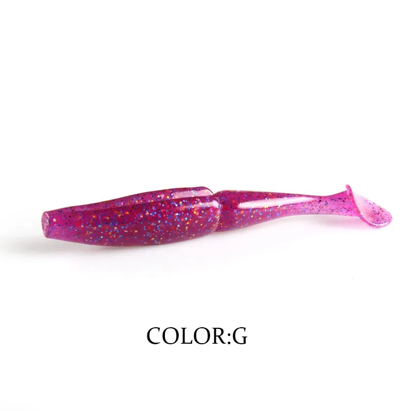 Fishing lure Soft Bait paddle tail professional Lure quality Artificial Wobblers