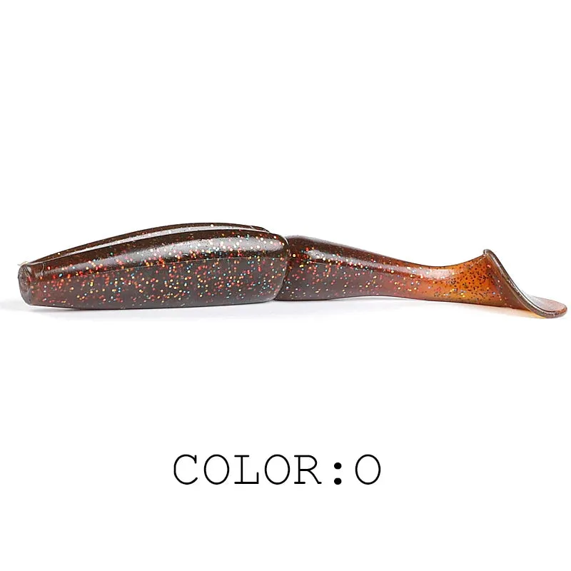 Fishing lure Soft Bait paddle tail professional Lure quality Artificial Wobblers