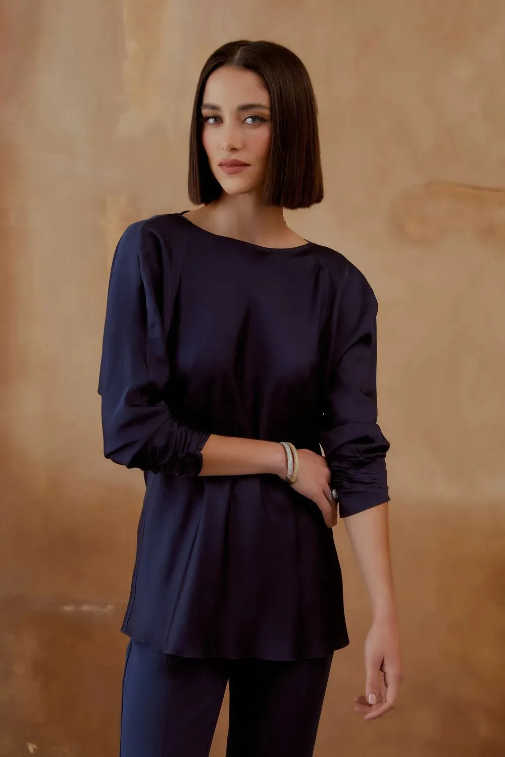 FLAVIA LONG SLEEVED BLOUSE