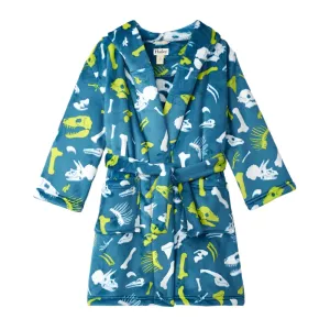 Fleece Robe - Dino Fossils