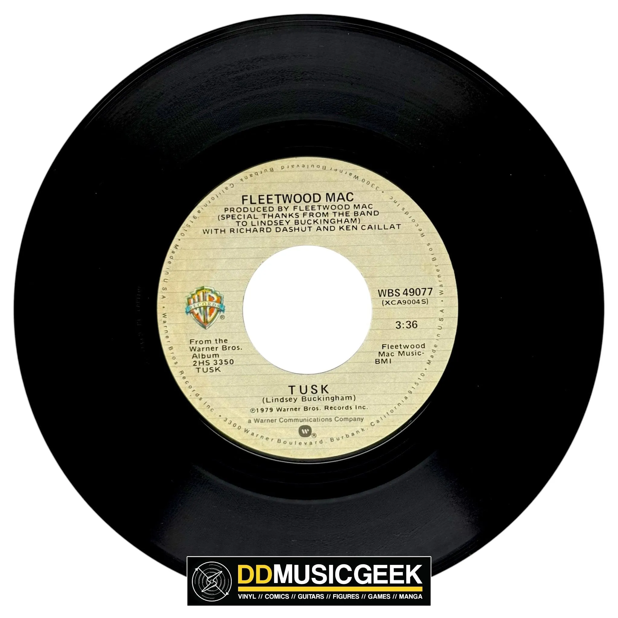 Fleetwood Mac: Tusk (7", Single, Styrene, Ter)