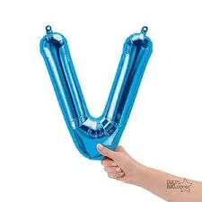 Foil Air Filled Letter Balloons