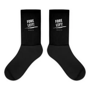 FORE LEFT! Socks