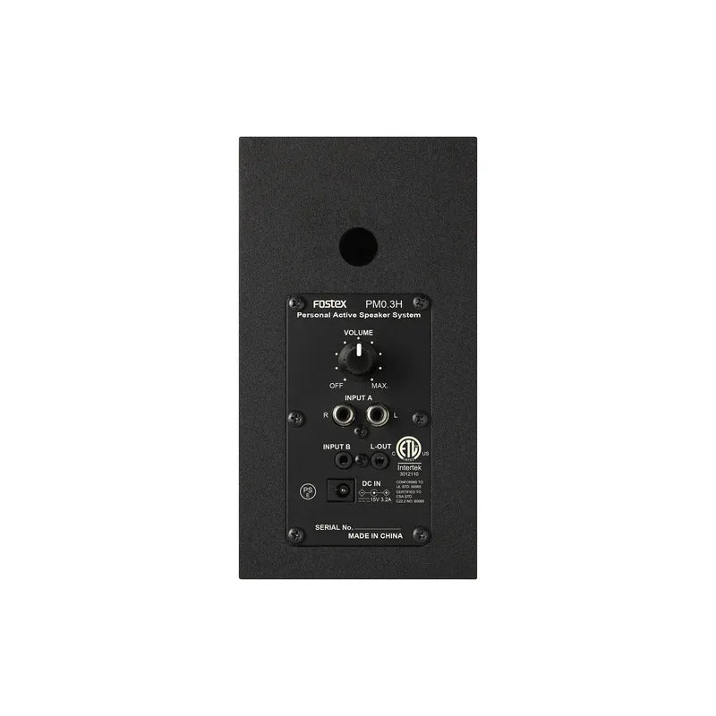 Fostex PM0.3H-B Active Speakers
