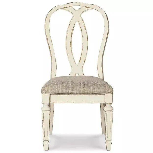 French Country Ribbon Back Dining Chair