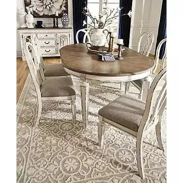 French Country Ribbon Back Dining Chair