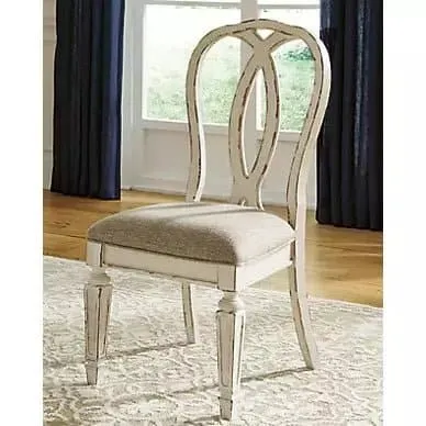 French Country Ribbon Back Dining Chair