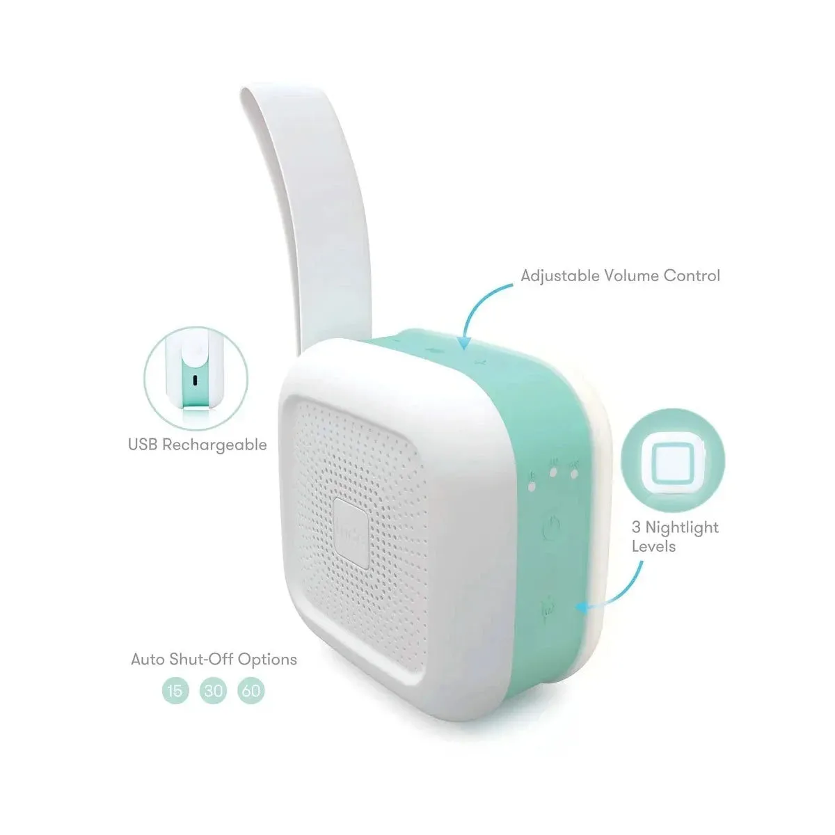 Frida Baby 2-in-1 Portable Sound Machine   Nightlight