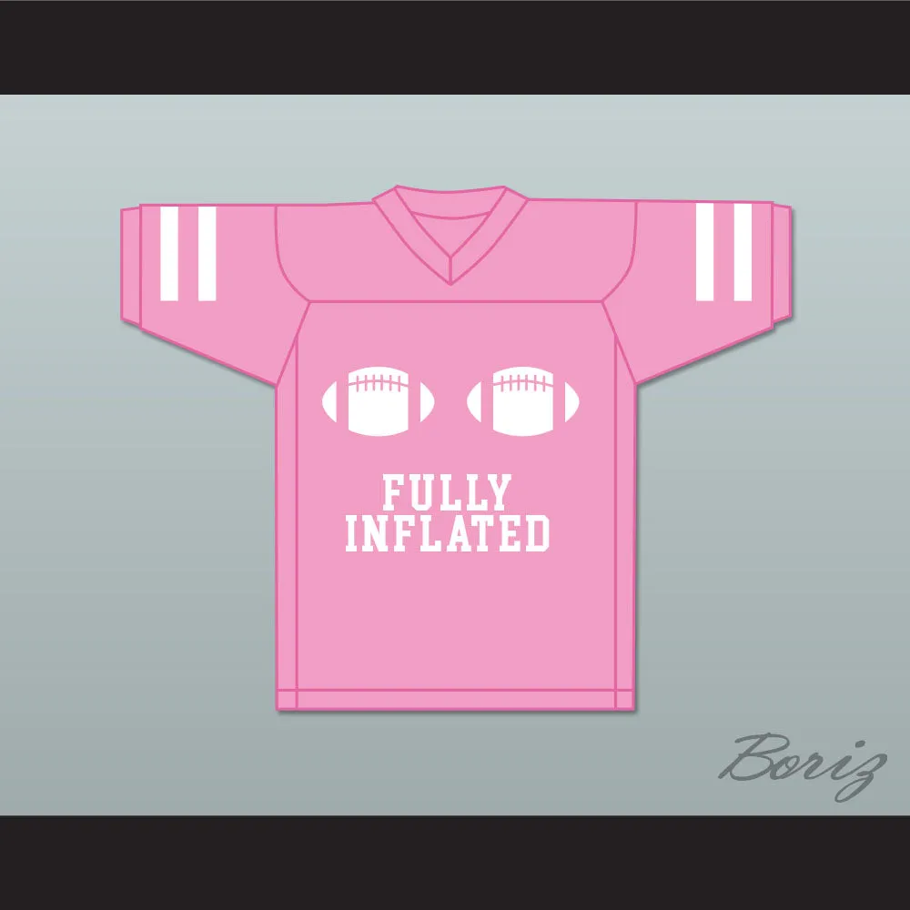 Fully Inflated Footballs Pink Women's Football Jersey