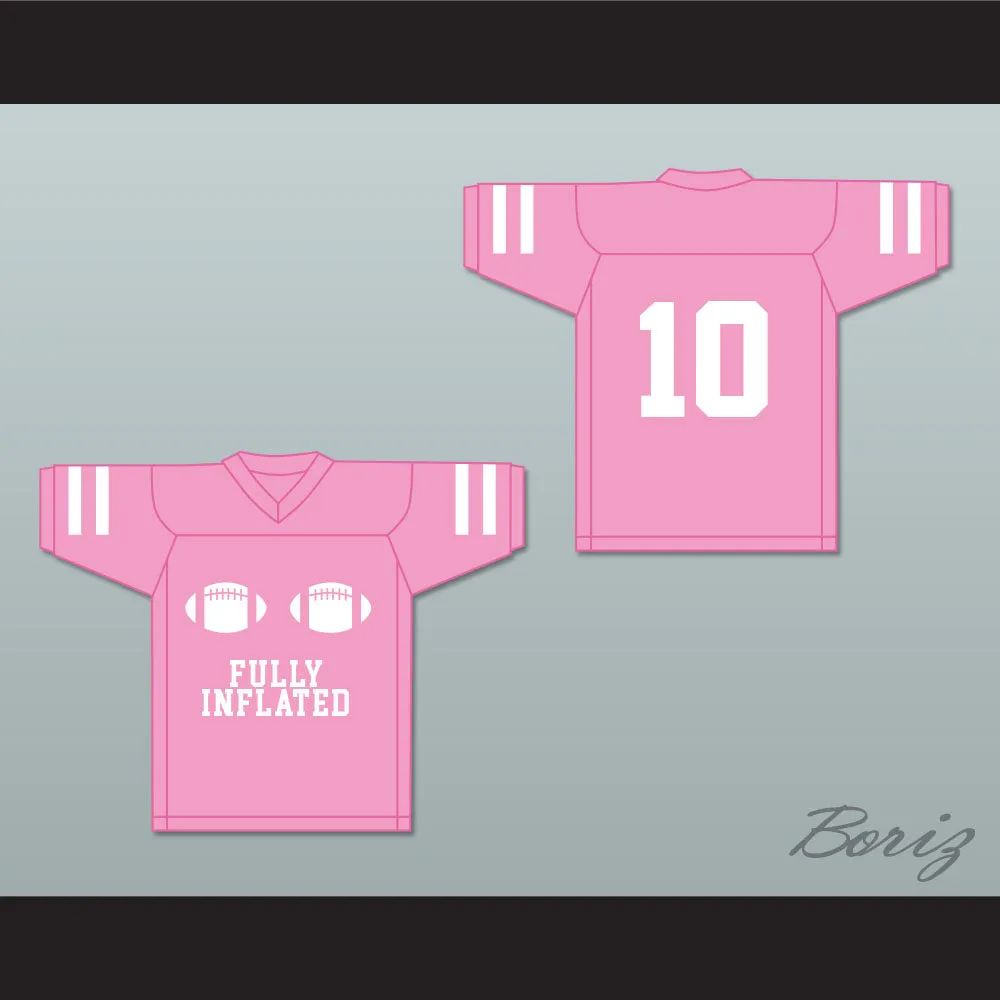 Fully Inflated Footballs Pink Women's Football Jersey