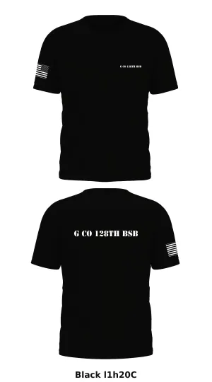 G co 128th BSB Store 1 Core Men's SS Performance Tee - l1h20C
