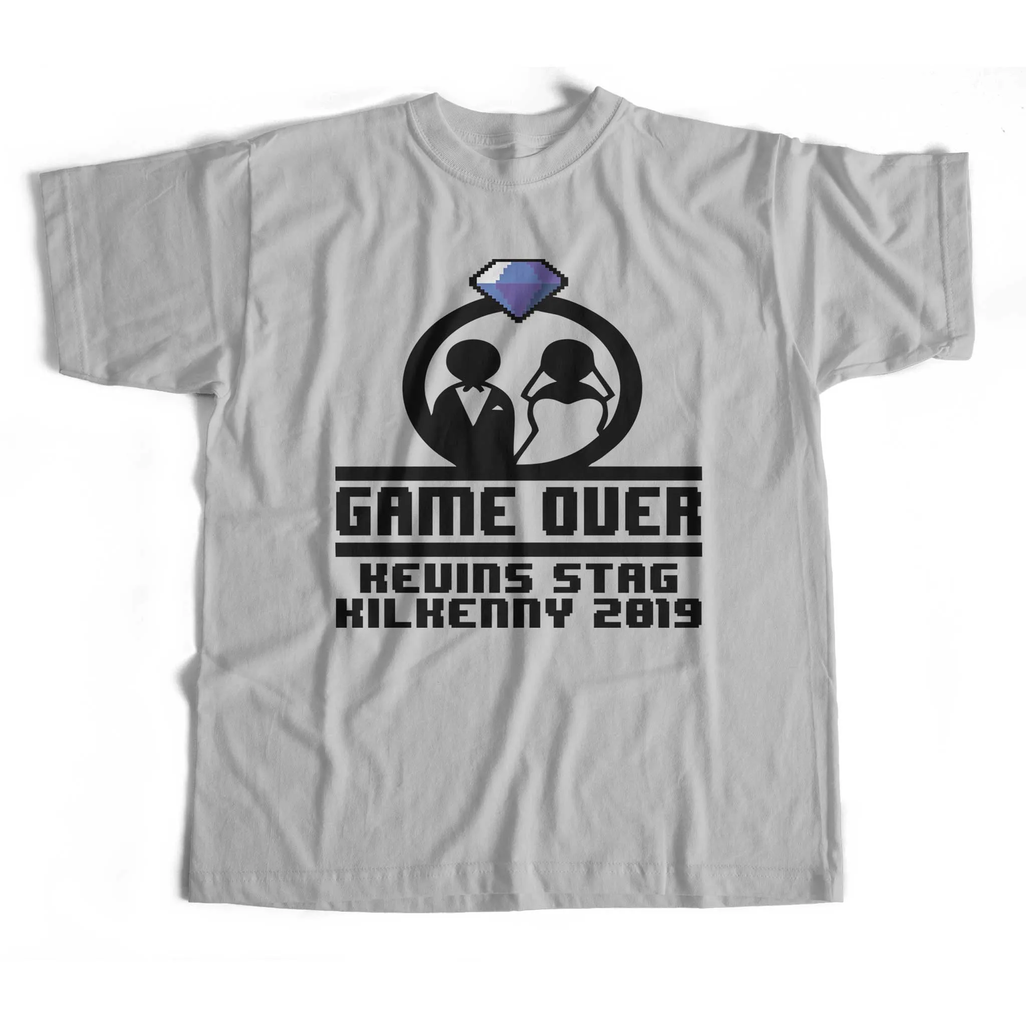 Game Over Stag T-Shirt, Personalised Gift