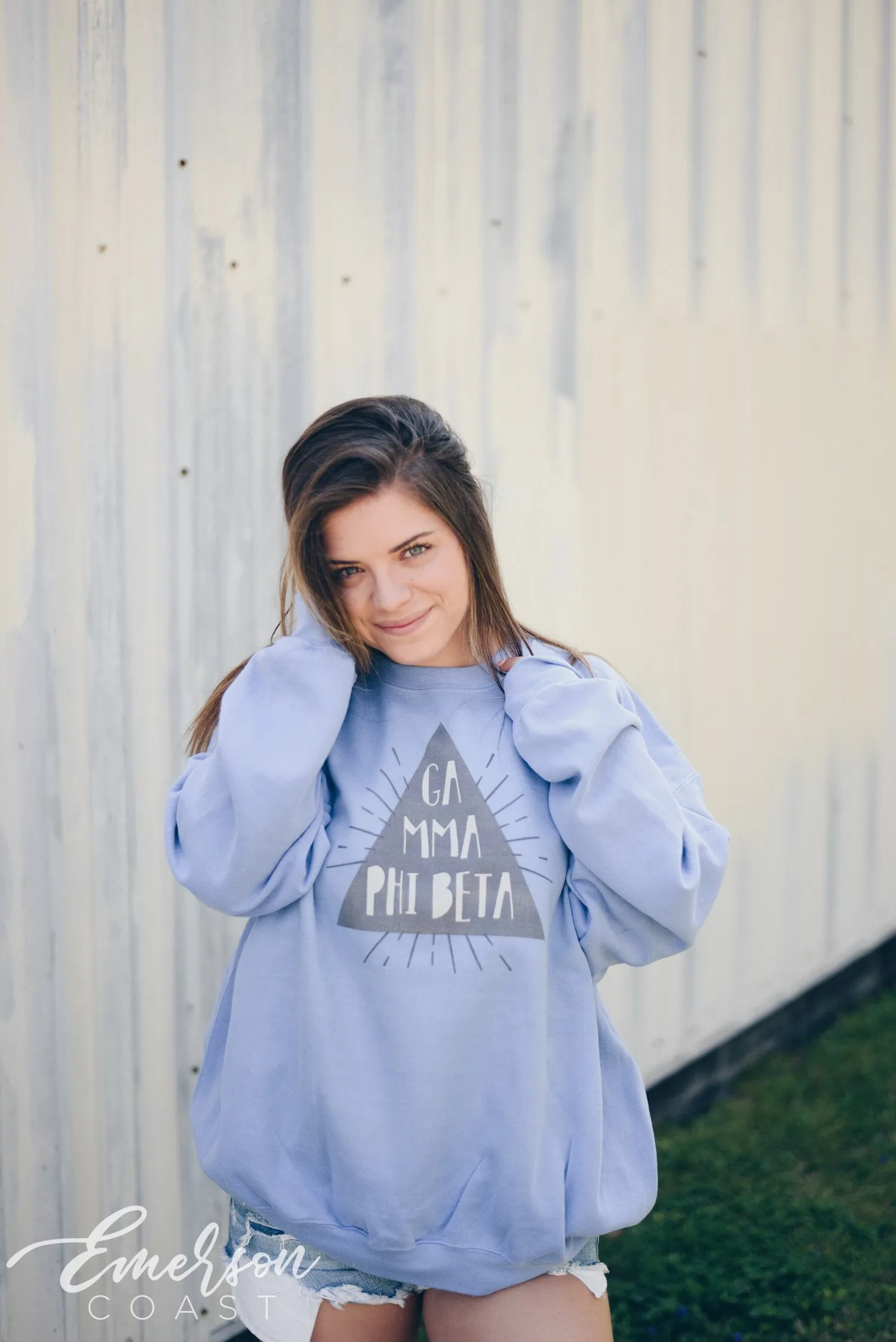 Gamma Phi Beta Simple PR Sweatshirt