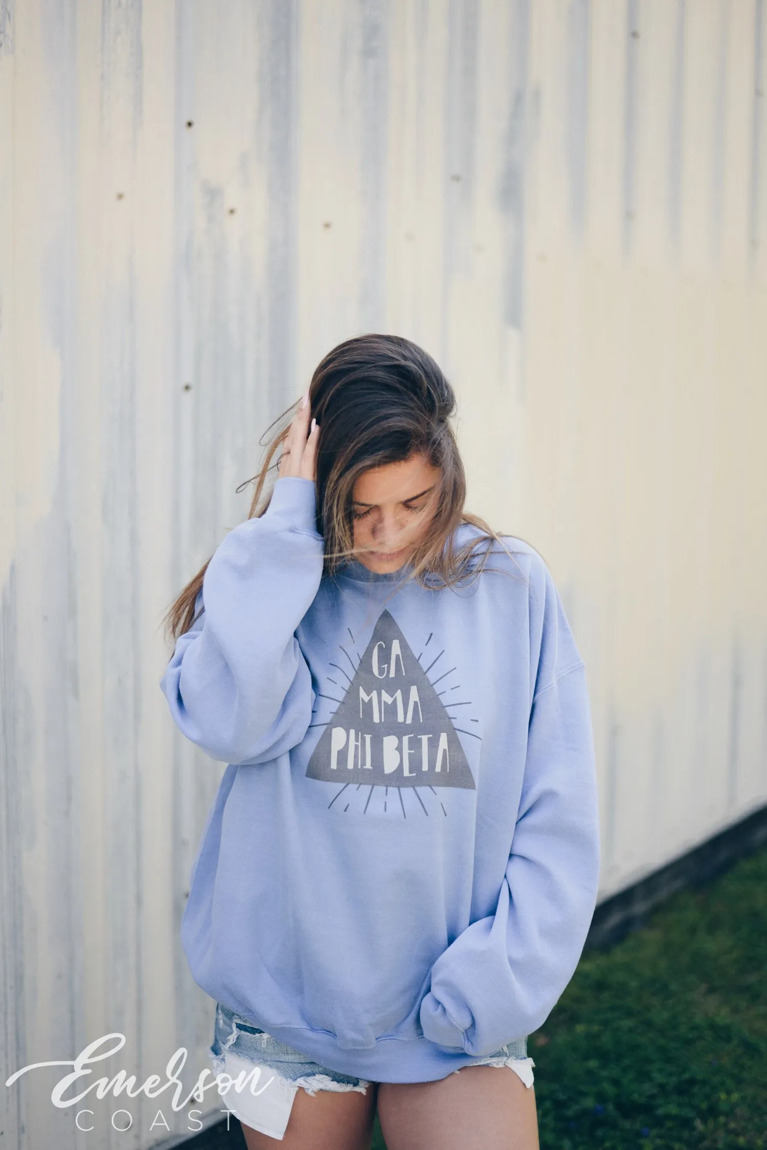 Gamma Phi Beta Simple PR Sweatshirt