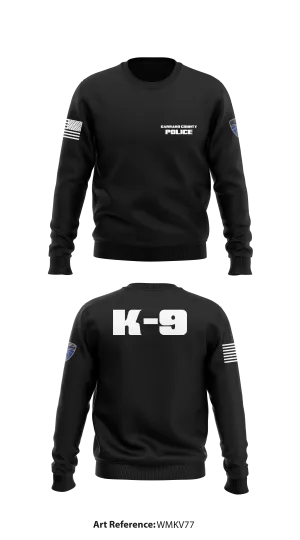 Garrard County Police Department Store 1 Core Men's Crewneck Performance Sweatshirt - WMKv77