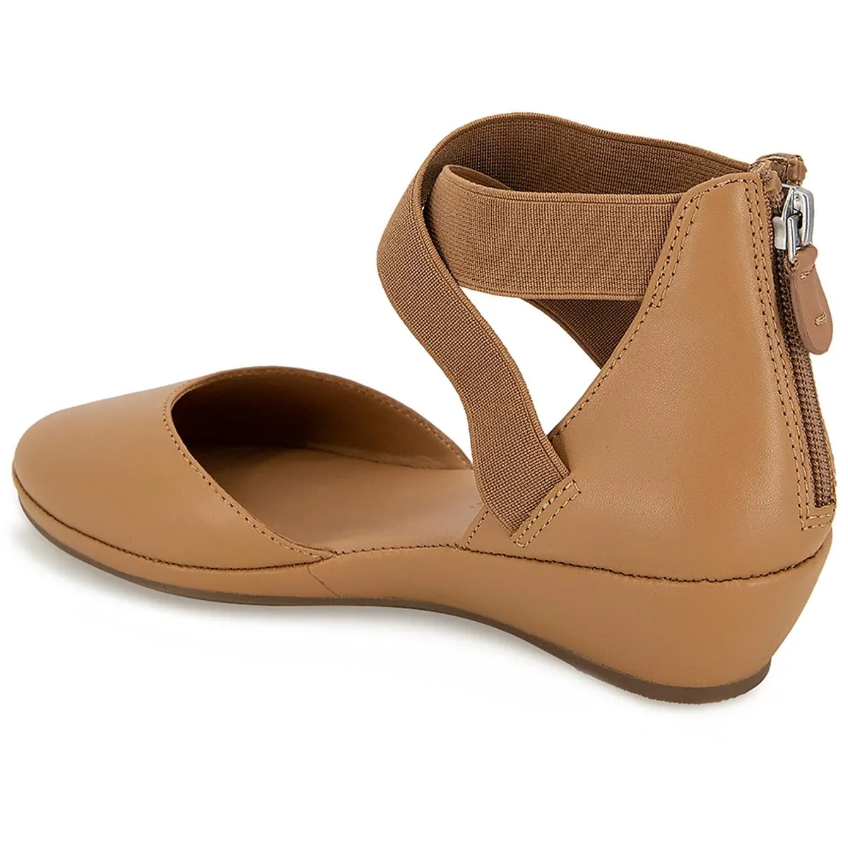 Gentle Souls by Kenneth Cole Womens Noa Leather Closed Toe Wedge Sandals