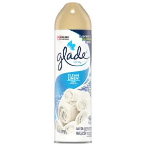 Glade Clean Linen Spray 8oz