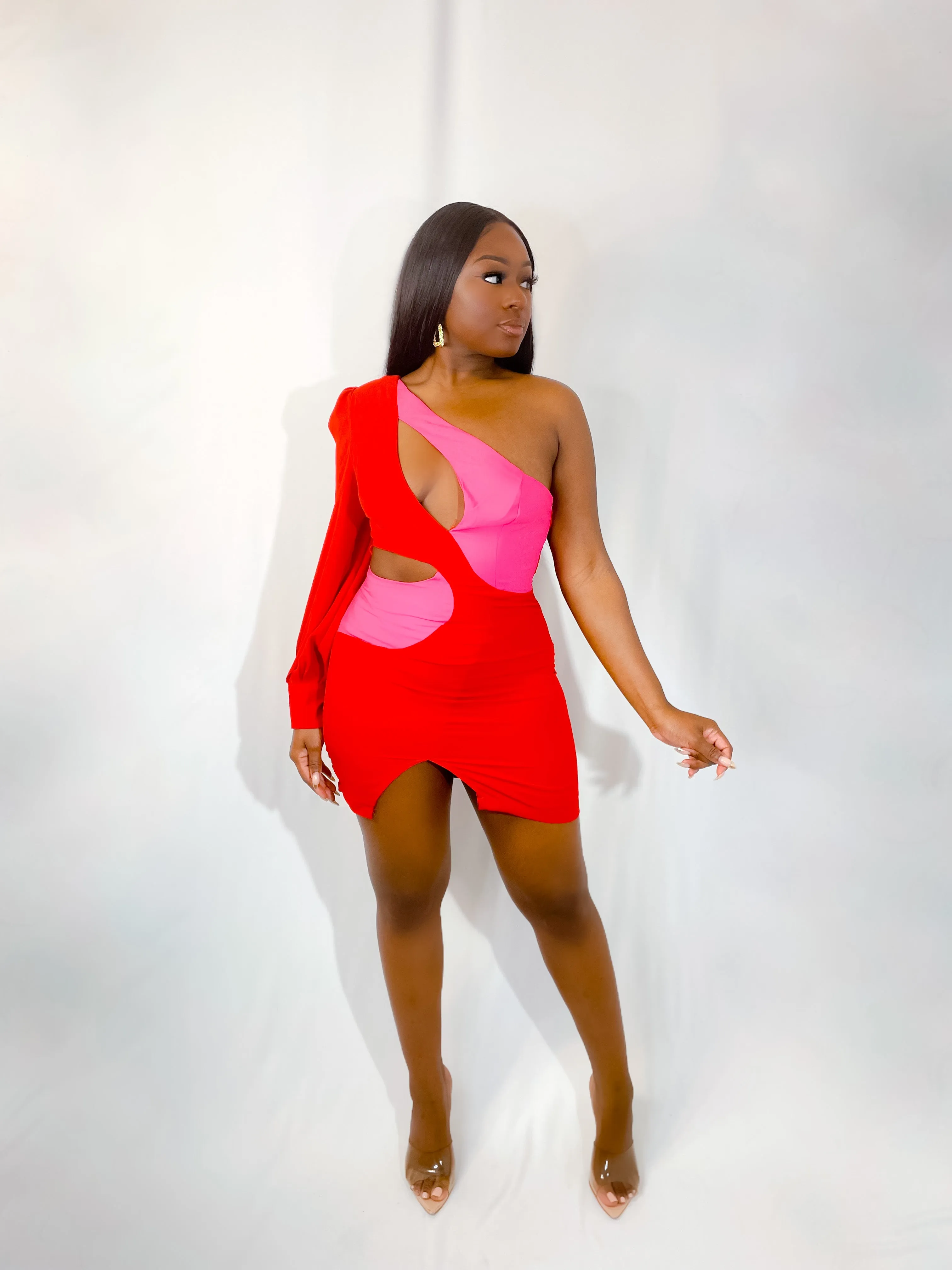GLAMOUR STATE OF MIND MINI DRESS (FINAL SALE)