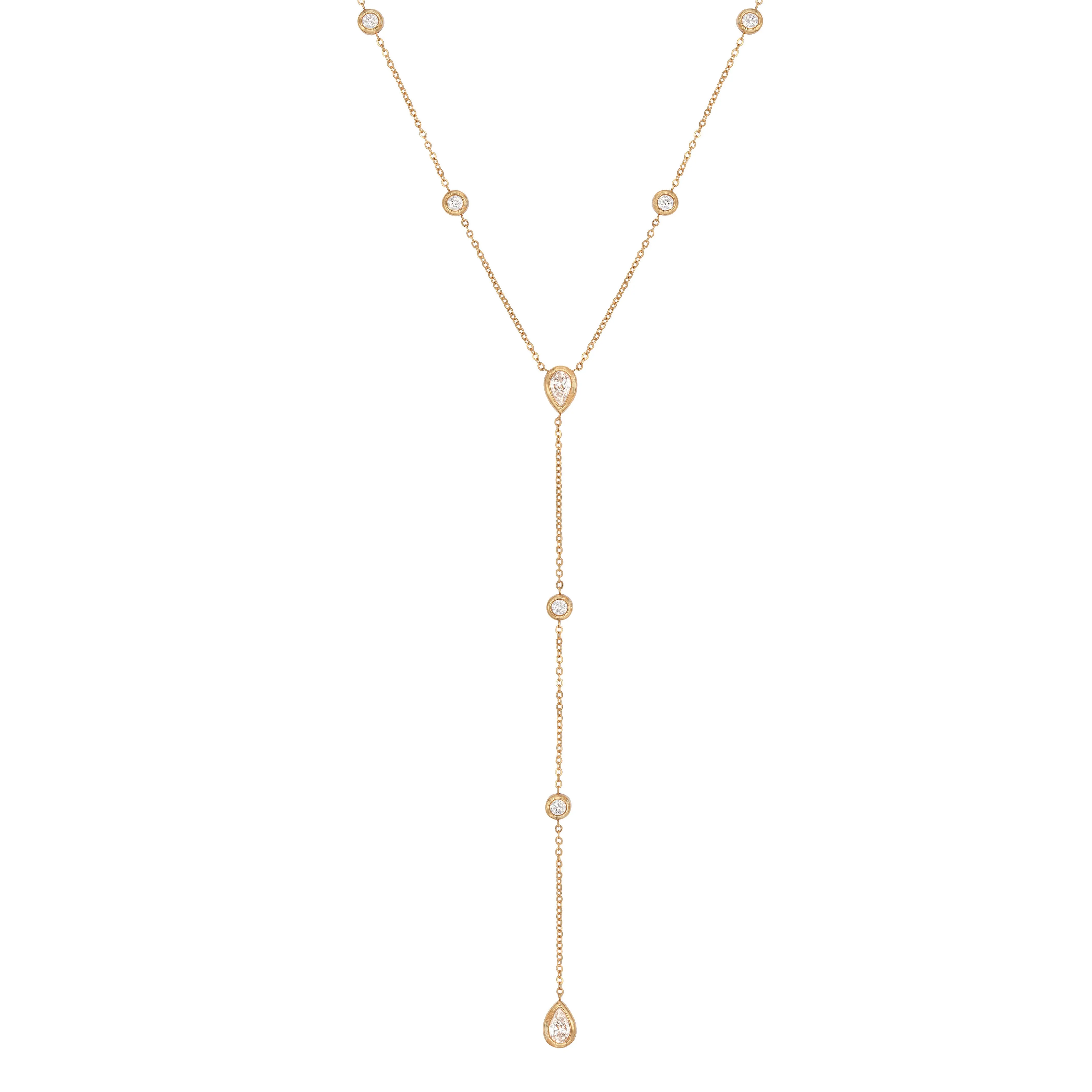 GODDESS TEARDROP LARIAT
