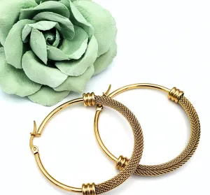 Gold "Susan" Hoops